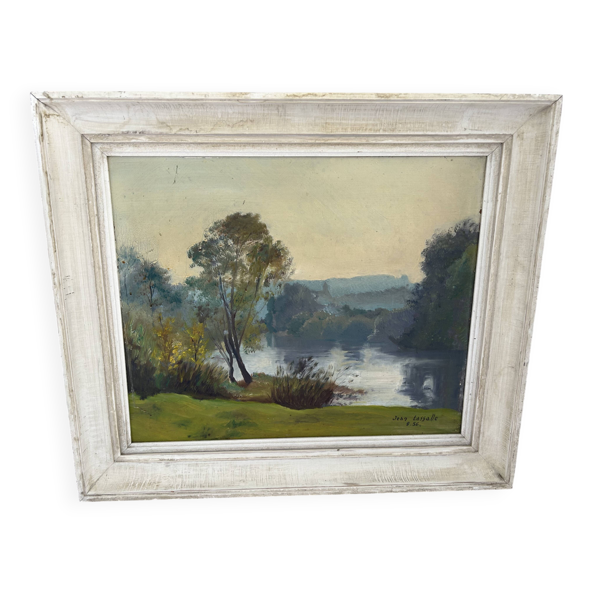 Painting by Jean Lassalle