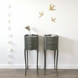 Pair of retro bedside tables