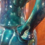 Vase bleu West Germany
