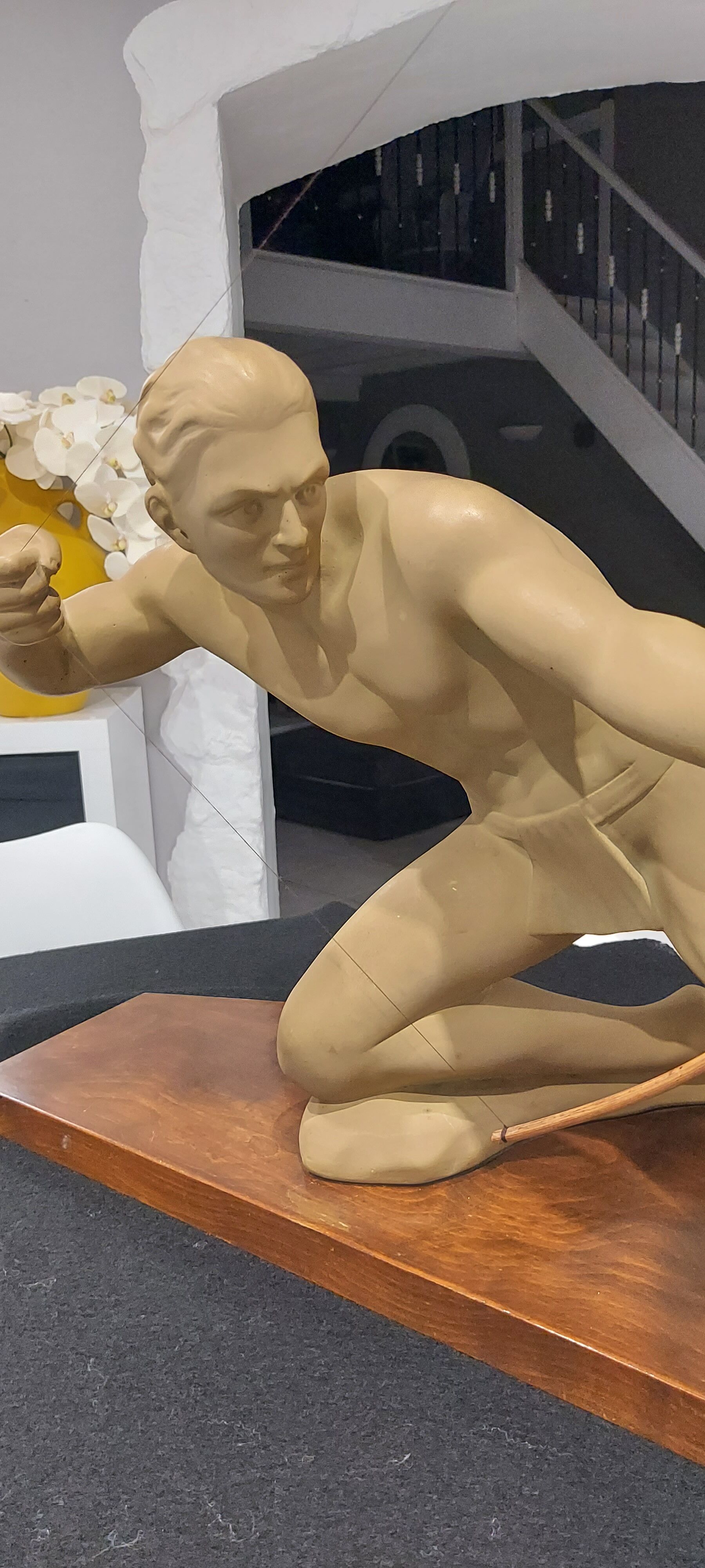 Art Deco statue sculpture from the 1950s