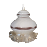 Mocha glass pendant light