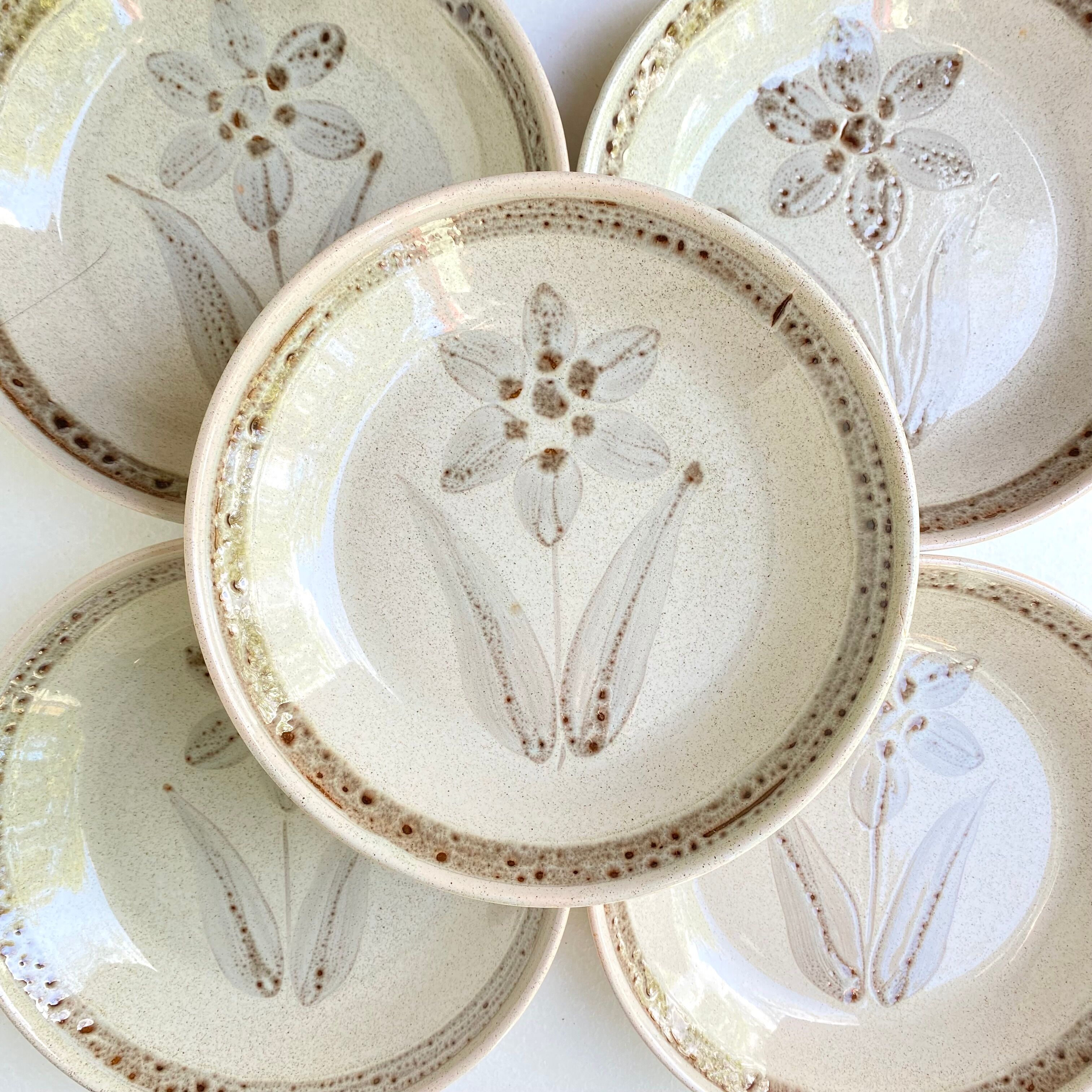 Vintage hollow plates Sarreguemines