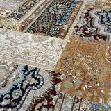 SUBLIME oriental carpet "Punjab" patchwork in wool