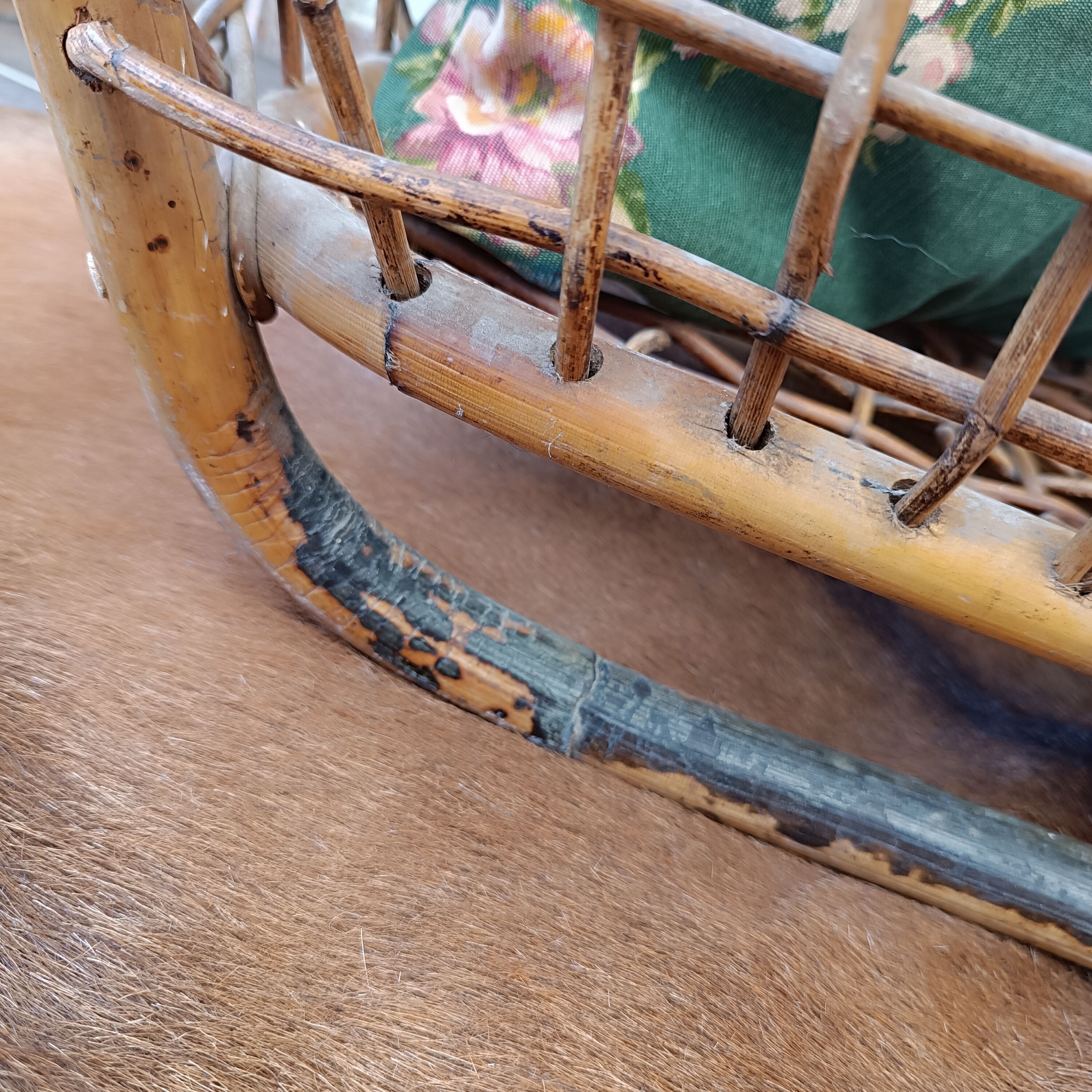 OLD BASKET OR LAUNDRY BASKET