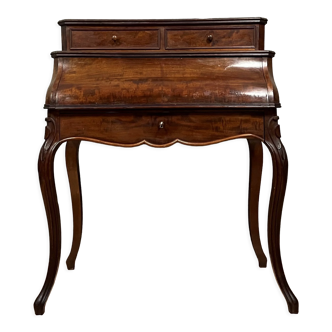 Lady's desk in Louis XV style mahogany around 1850