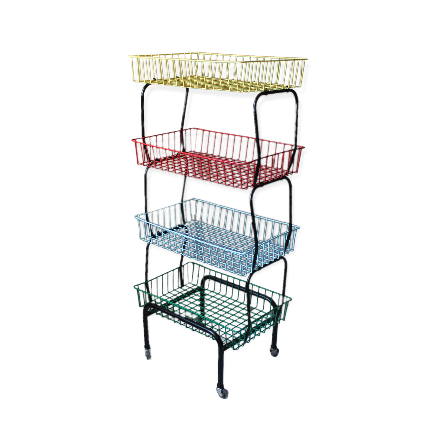 Vintage metal shelf/bookcase