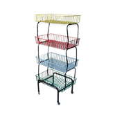 Vintage metal shelf/bookcase