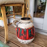 Vase West Germany fat lava 70