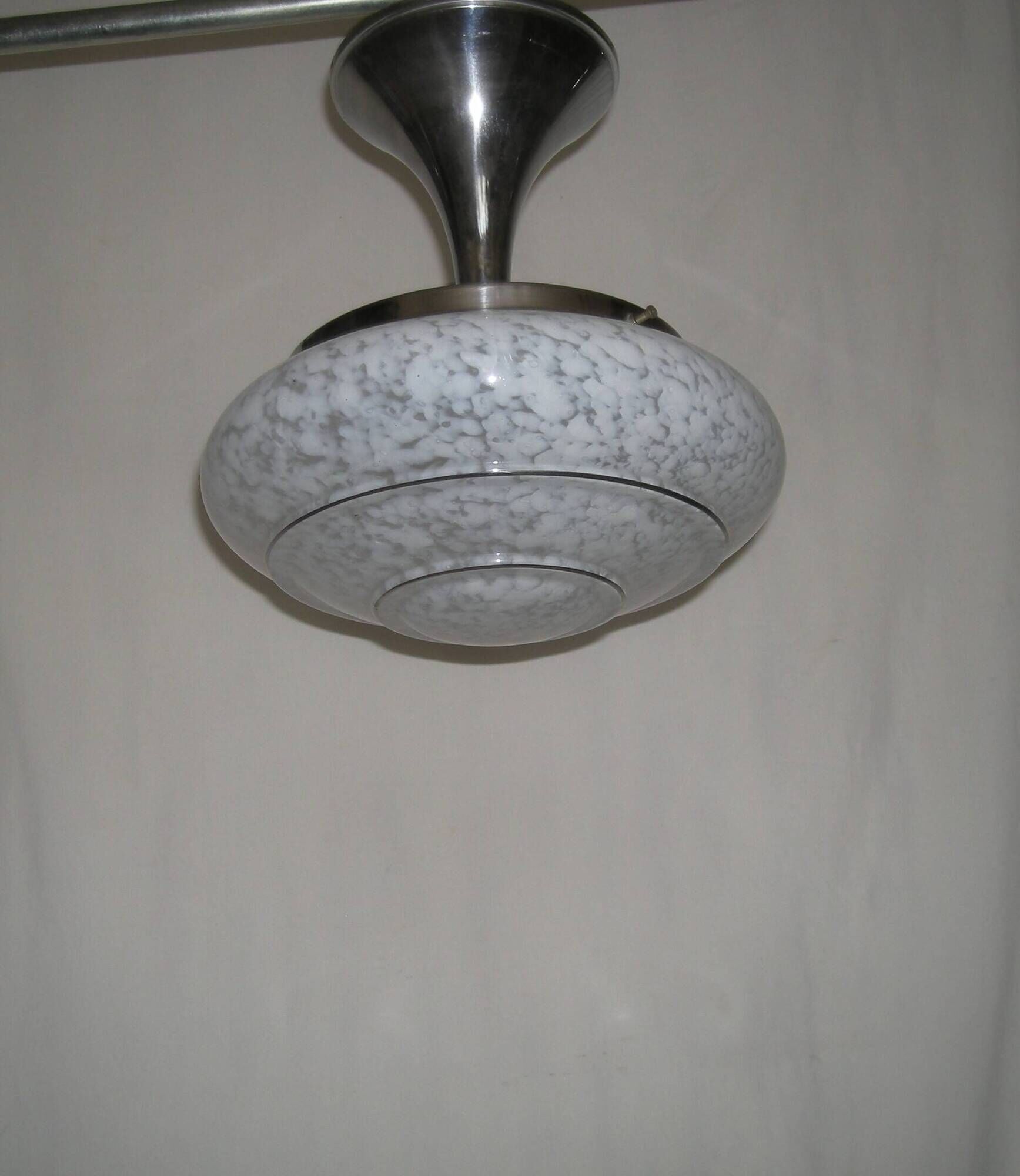 Lustre soucoupe - art déco des années 30