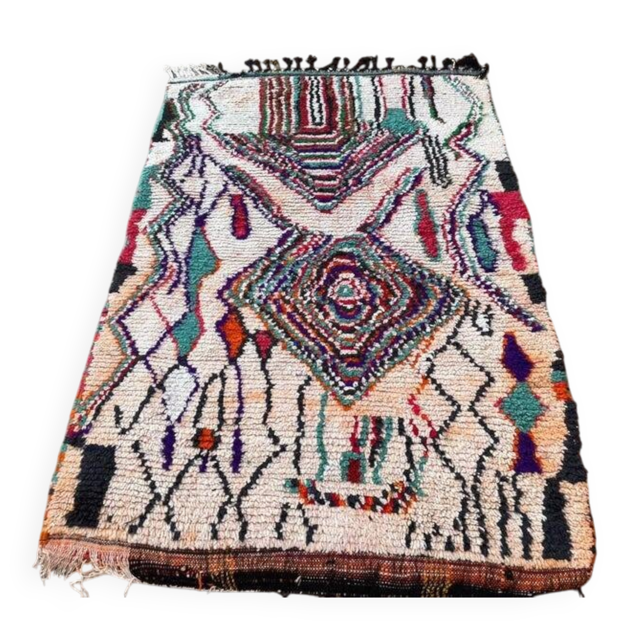 Handmade Berber rug in wool 150/250cm