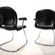 Lot de 2 chaises de bureau/salle à manger Herman Miller Equa par B. Stumpf & D. Chadwi