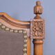 Pair of stained beech armchairs, Louis XVI style – 1950