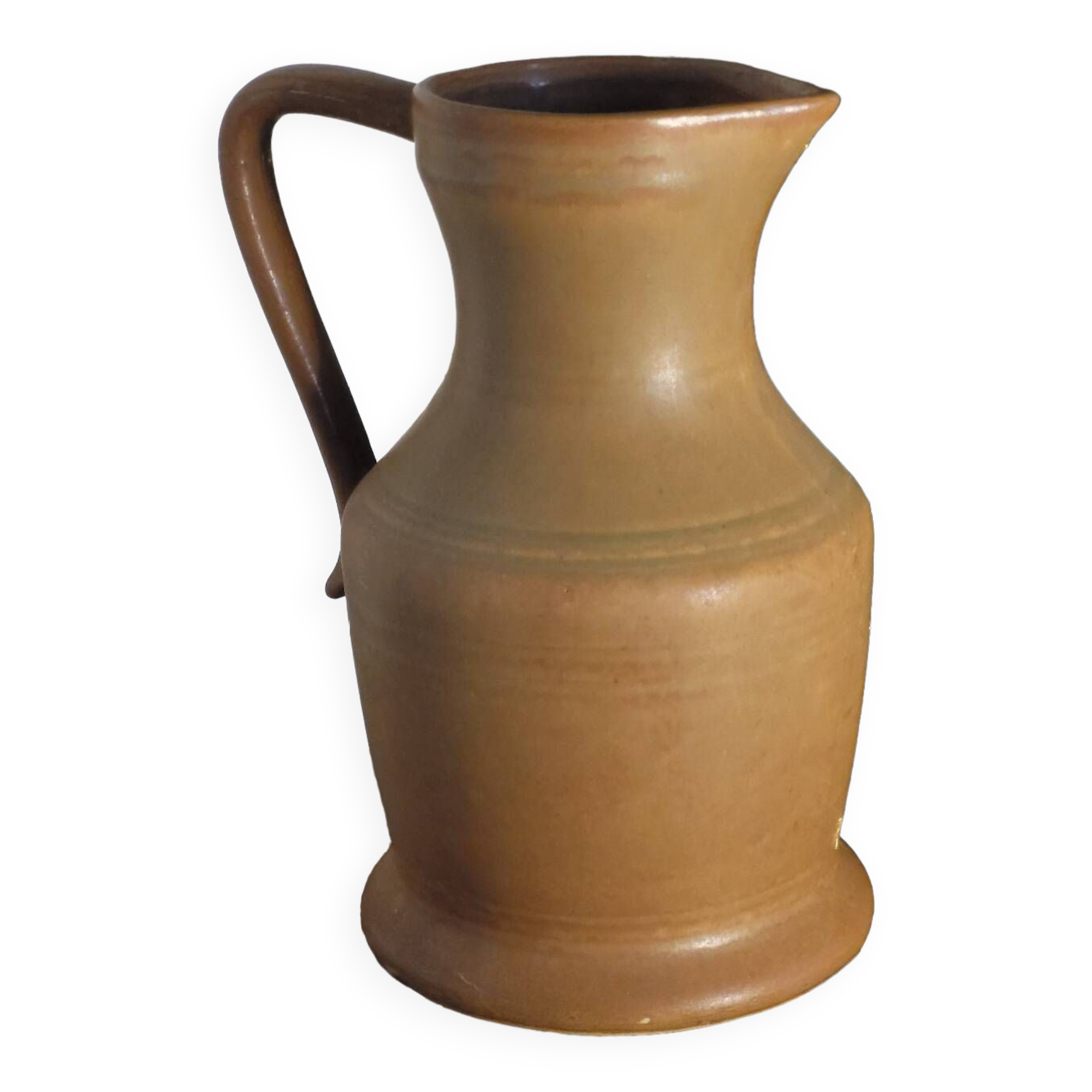 Stoneware pitcher