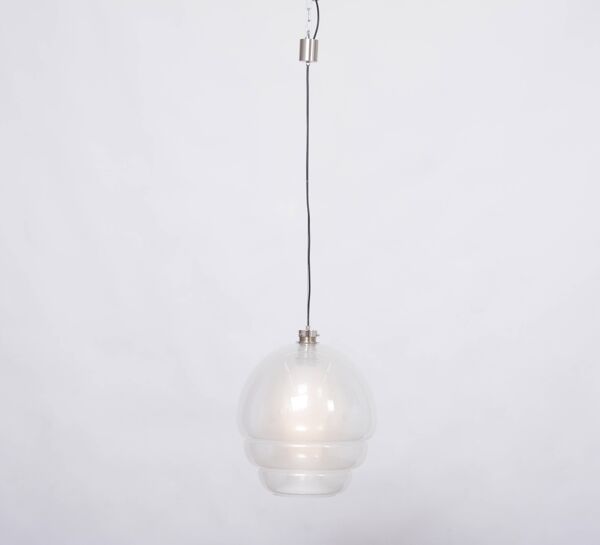 Lampe à Suspension LS 134 Medusa en Verre par Carlo Nason pour Mazzega, 1960s