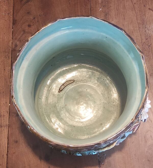 Cache-pot en barbotine