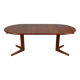 Dining table in solid teak by Glostrup, Denmark, 1970s.