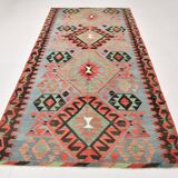 5x10 Geometric Tribal Handmade Vintage Rug, 160x317Cm