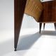 1960's Mid-Century Modern Italian Wooden Dressing Table with Lighting Mirror