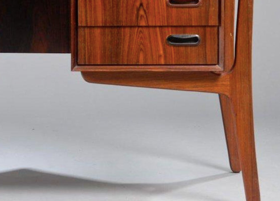 Desk in rosewood by Svend Aage Madsen for H.P. Hansen, 1960