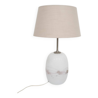 Michael Bang "Sakura" glass table light for Holmegaard, model 388, Denmark