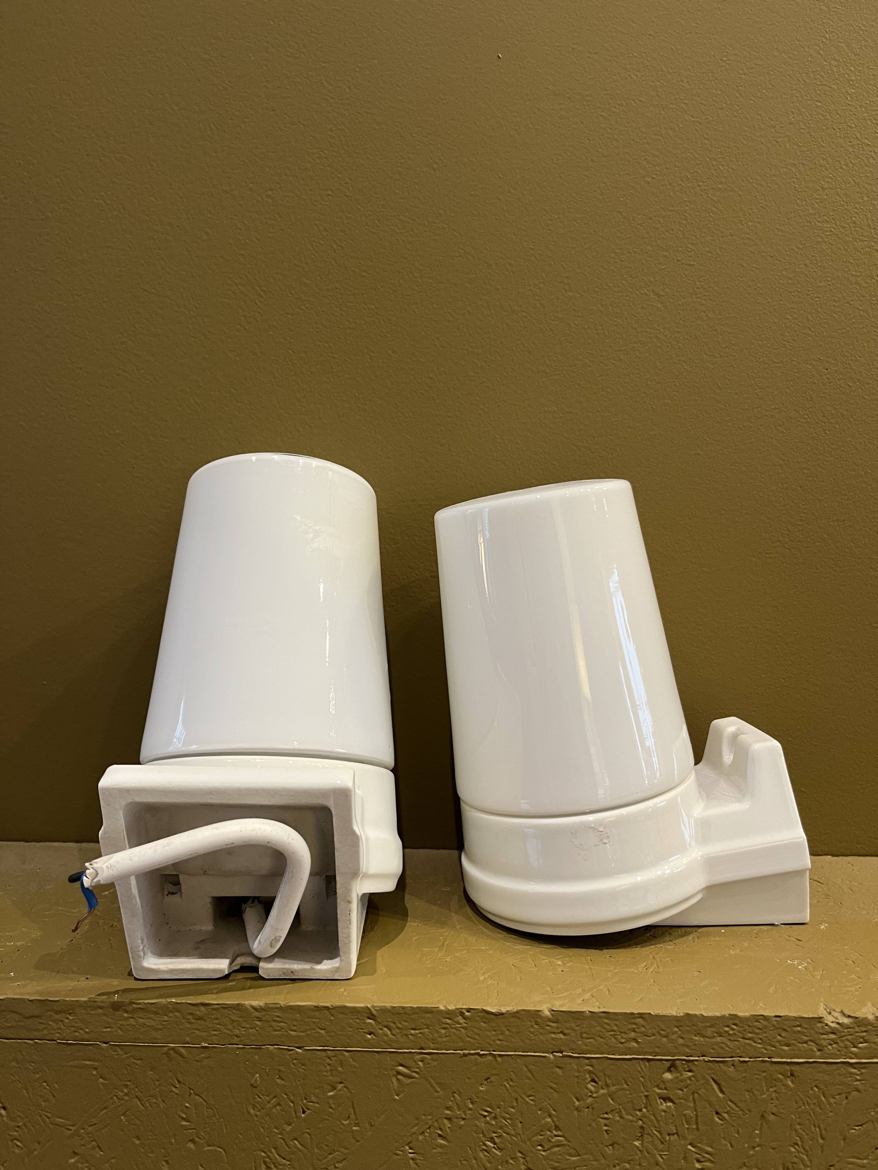 Scandinavian wall sconces by Sigvard Bernadotte