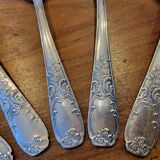 49-piece silver flatware set