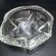 Crystal ashtray Daum France signed