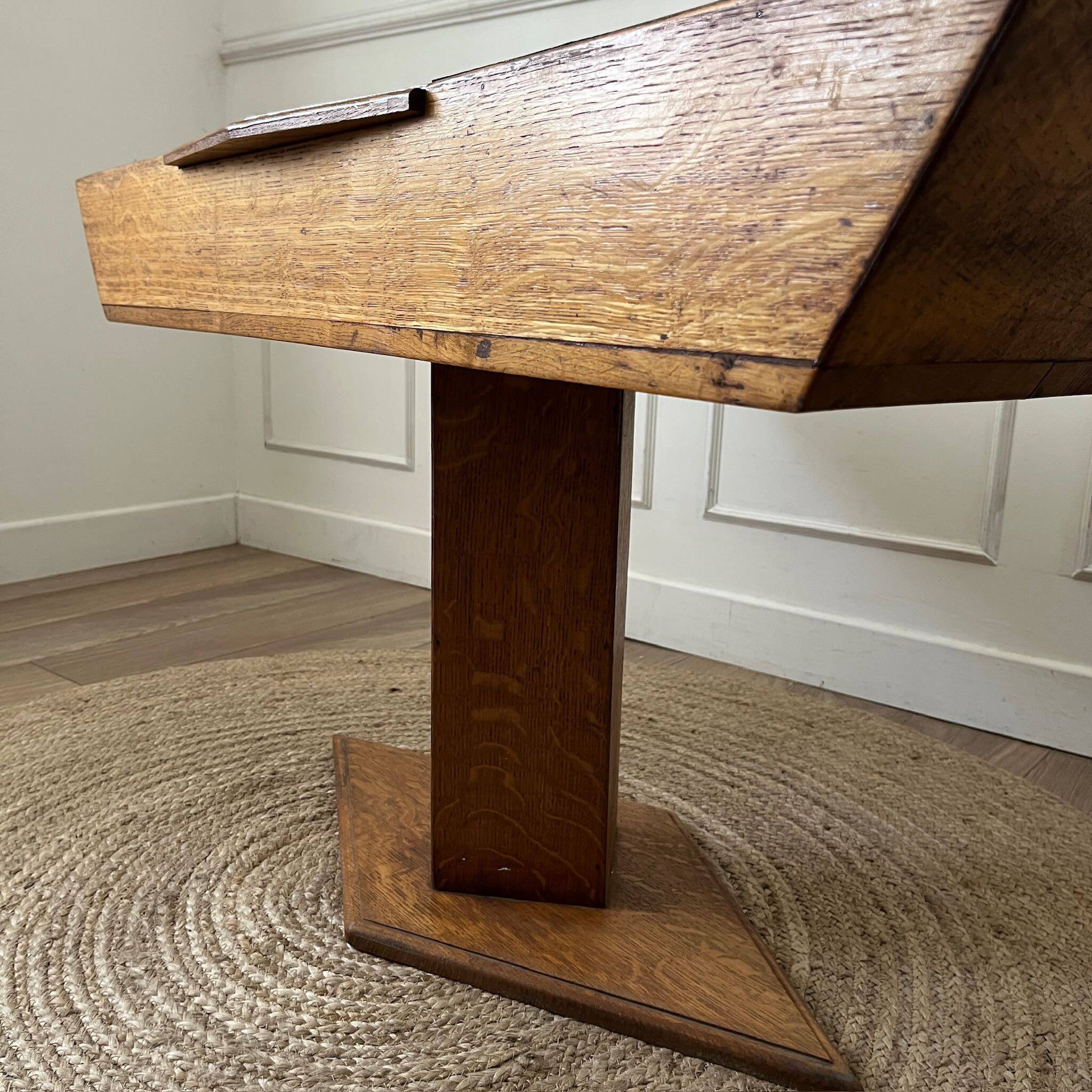 Vintage oak dressing table