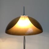 Floor lamp in metal and plastic by Gino Sarfatti for Gepo, 1970s.