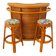 Bar and bamboo rattan stools 1970 maugrion gatti
