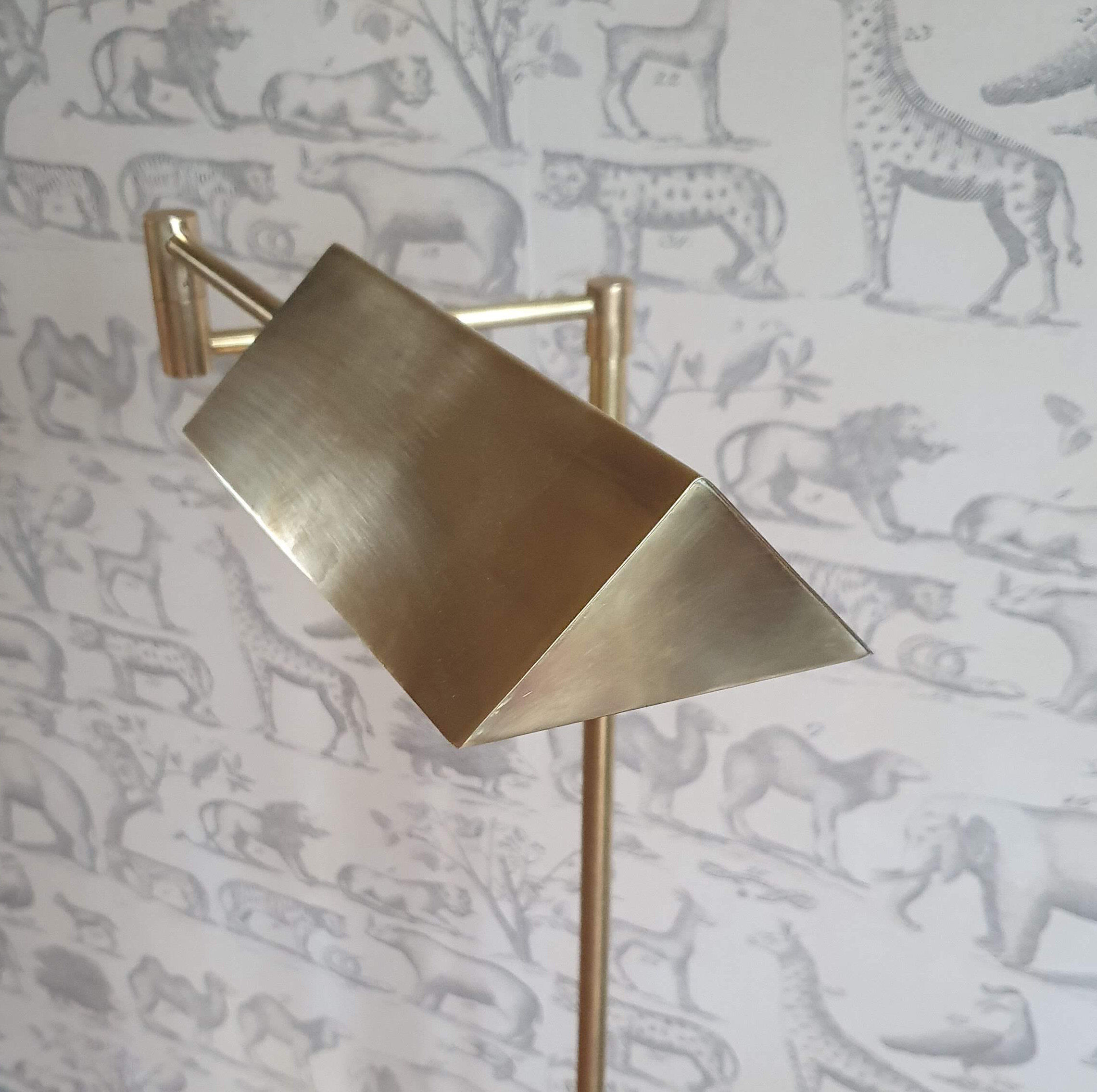 Brass lamp 70s