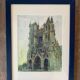 Amiens Cathedral watercolor