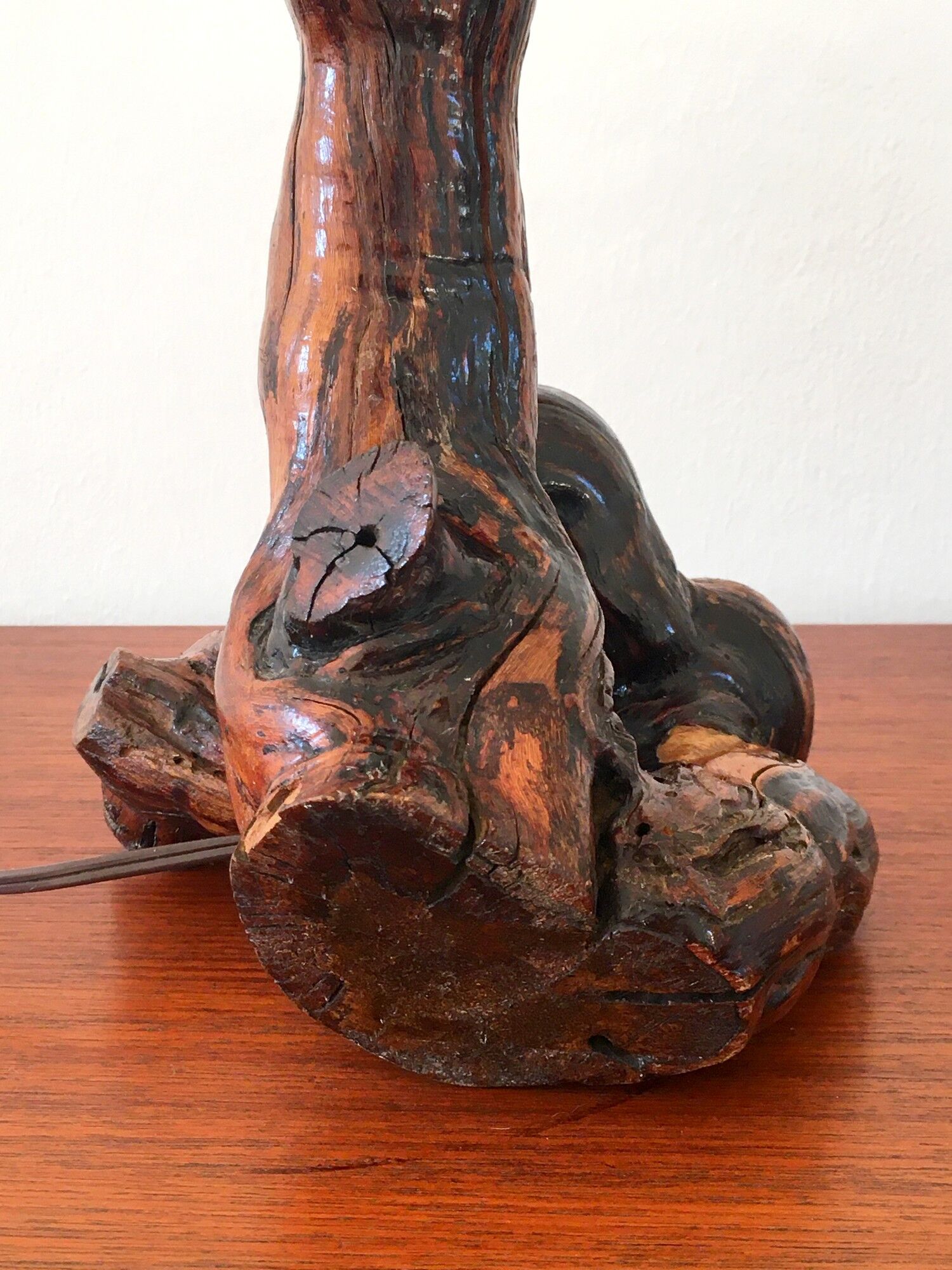 Vintage brutalist lamp 50s