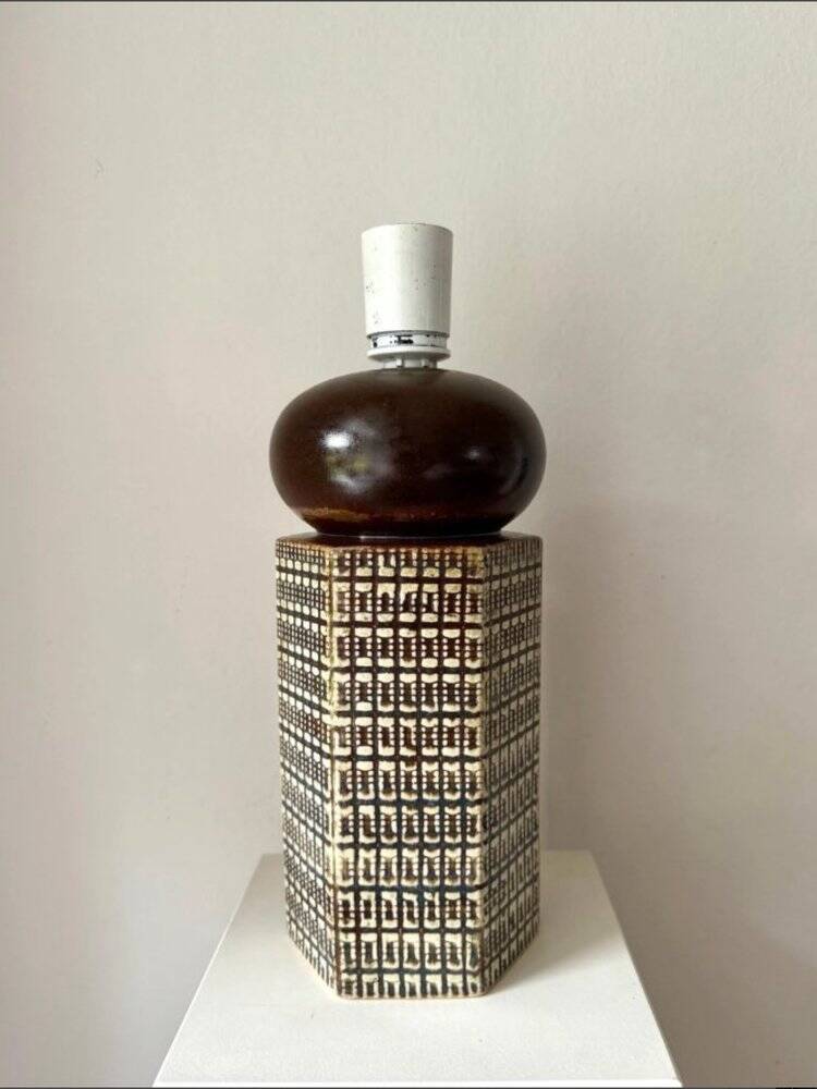 Table lamp by Haico Nitzsche, Søholm, Denmark, 1970s