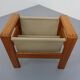 Danish Solid Teak Magazine Rack, 1960s