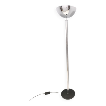 Chrome-Plated Metal Floor Lamp