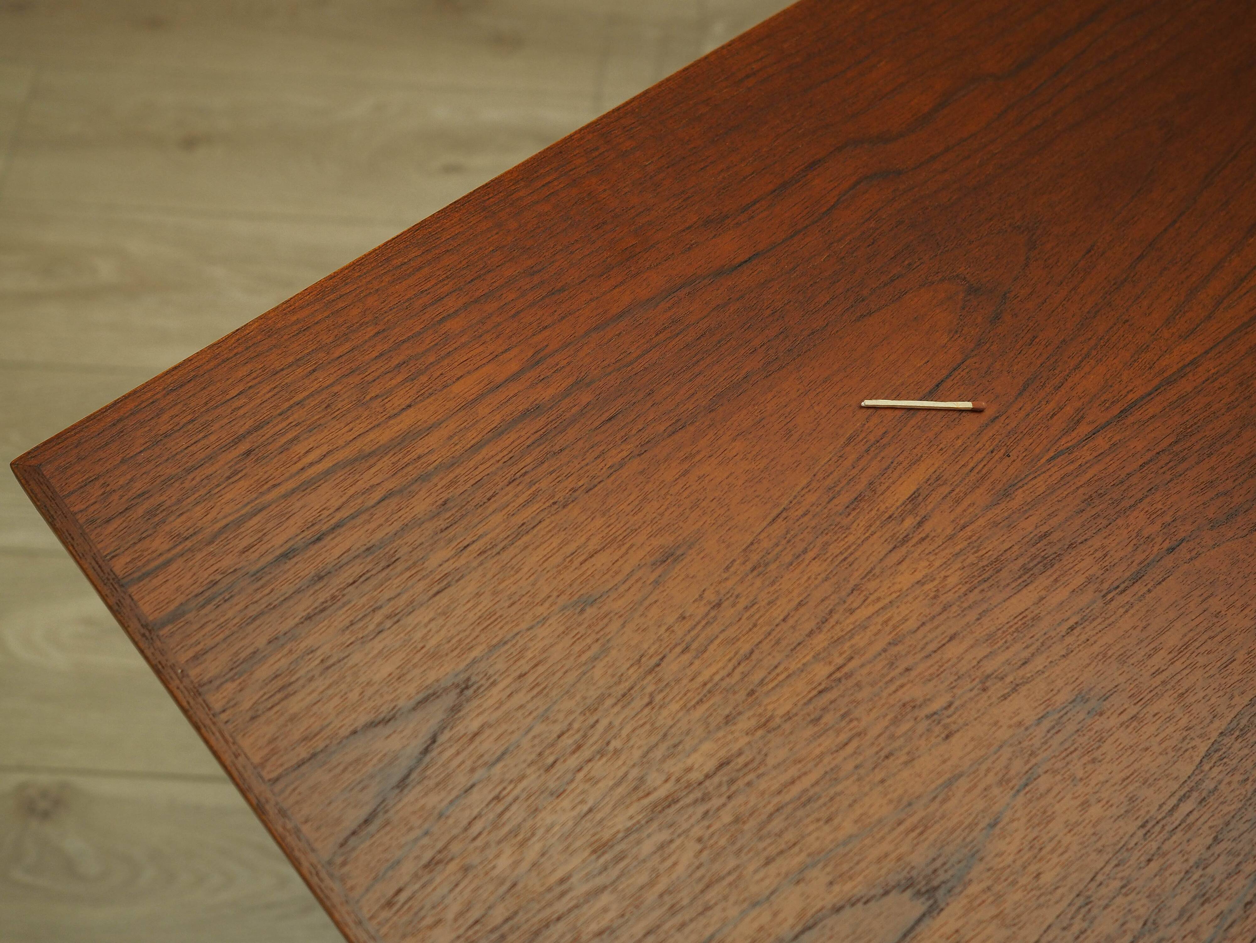 Teak desk, Danish design, 1970s, manufacturer: Denmark