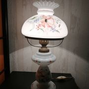 Antique porcelain lamp