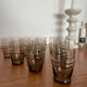 10 vintage shot glasses 70s