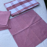 Tablecloth & 6 Vintage Linen Towels