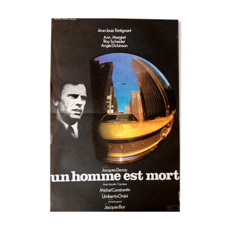 Affiche du film "Un homme est mort"