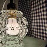 Moulded glass walker