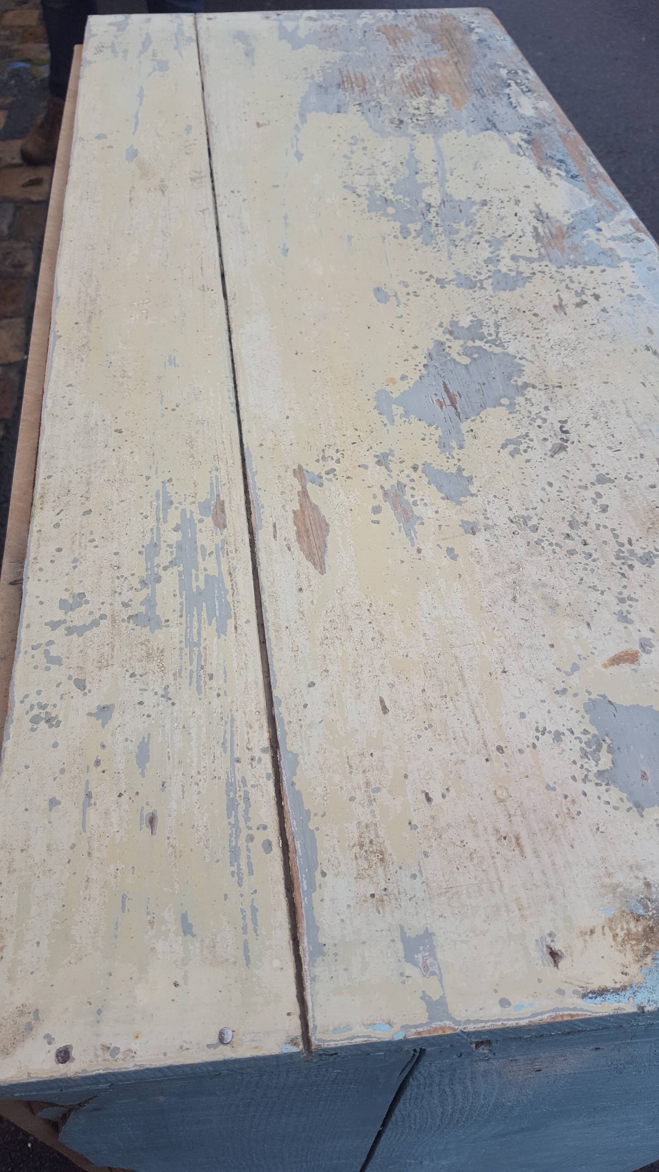 Low furniture buffet patina old