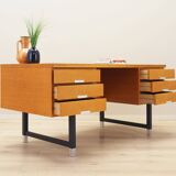 Ash desk, Danish design, 1970s, manufacturer: Eigil Petersens Møbelfabrik