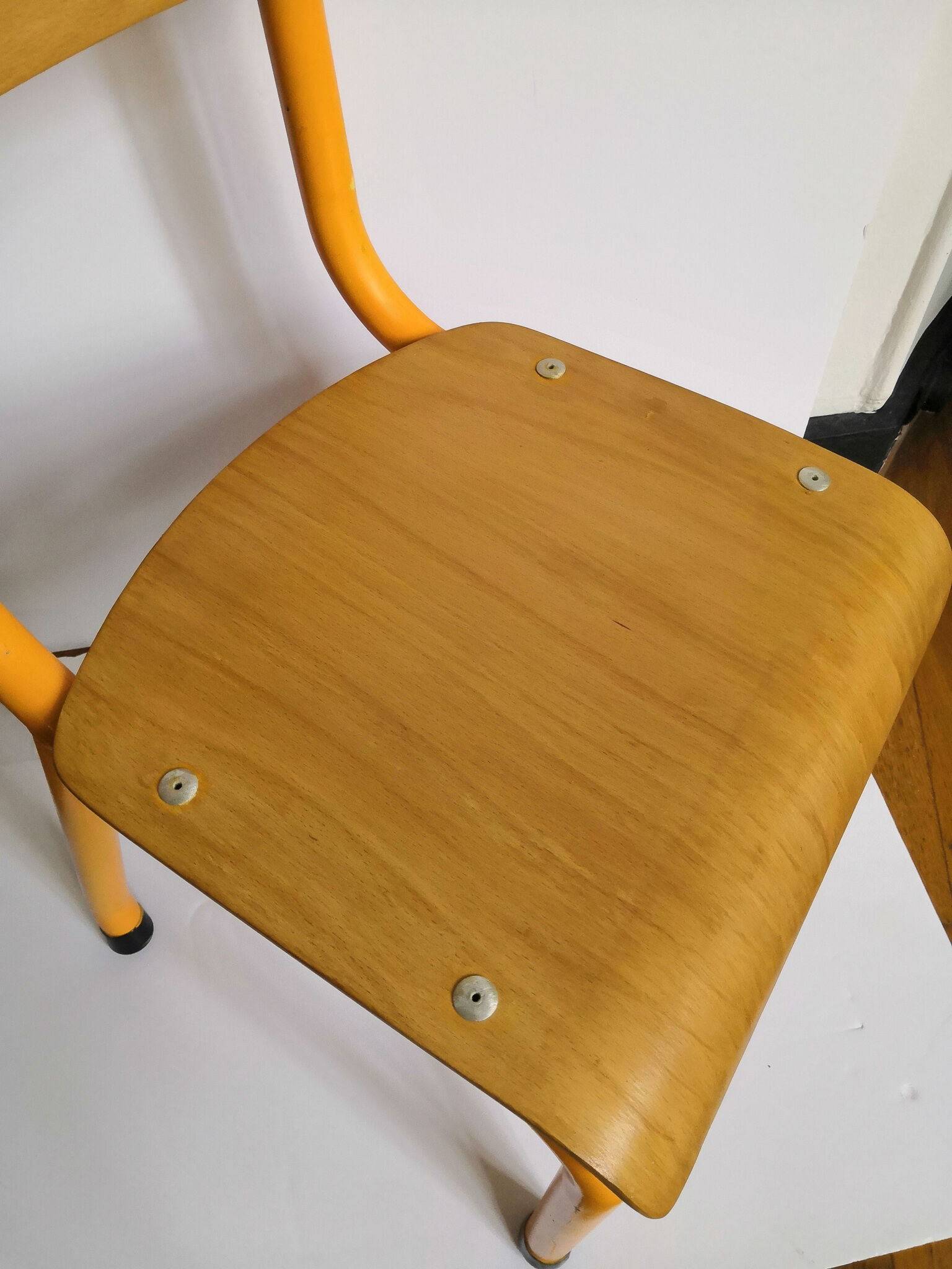 Yellow school chair