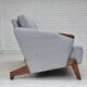 Danish design by Arne Hovmand-Olsen, 3-seater sofa model 490, reupholstered