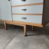 Vintage vaisselier buffet of the 60s