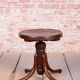 Art Deco Piano Swivel Stool in Beech from Thonet, Czech, 1930s