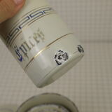 Five spice pots in enamel