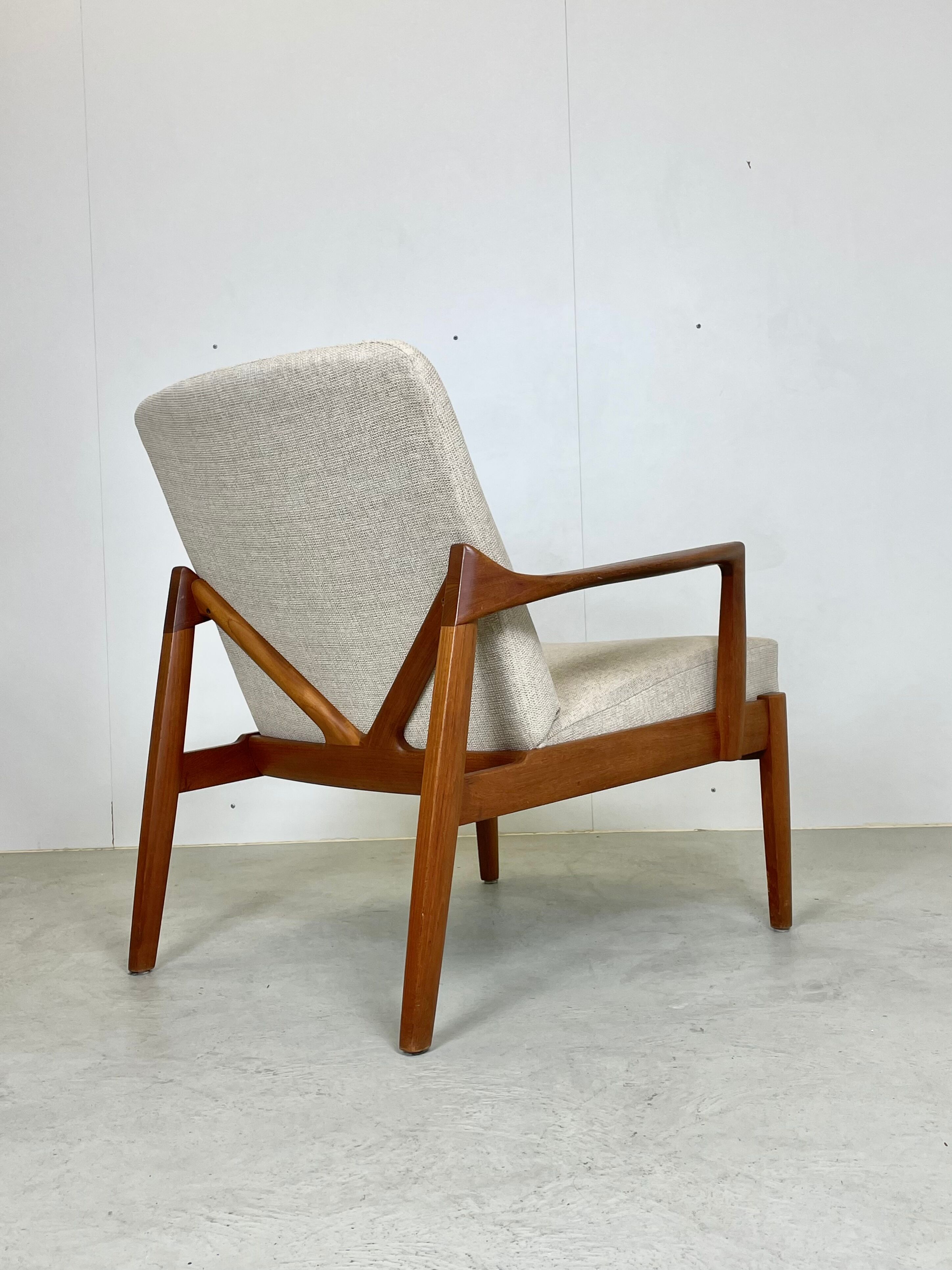 Danish lounge chairs by Edvard Kindt Larsen & Tove Kindt Larsen for France & Daverkosen, 1950s